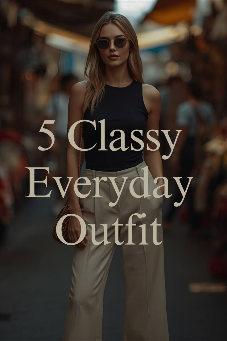 5 classy everyday outfit